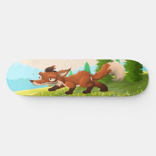 Fox Skateboard Deck (Horizontal)