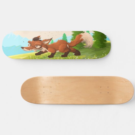 Fox Skateboard Deck (Horizontal)