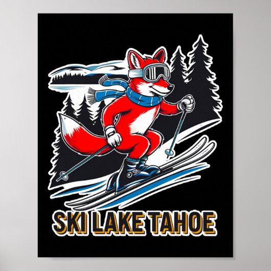 Fox Ski Alpin Abenteuer Lago Maggiore Poster (Vorne)