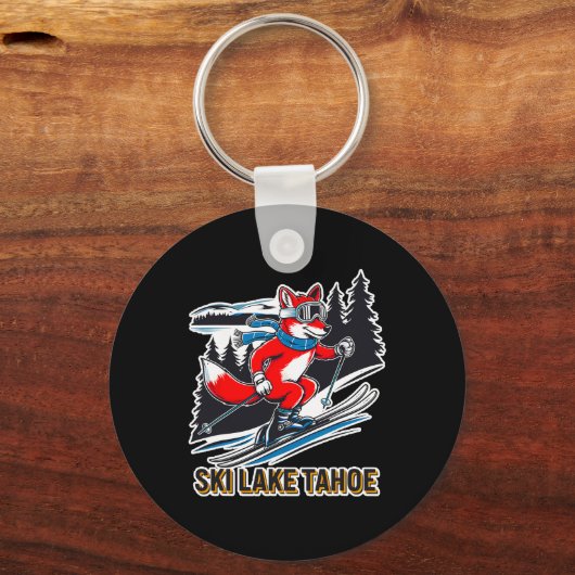 Fox Ski Alpin Abenteuer Lago Maggiore Schlüsselanhänger (Vorderseite)