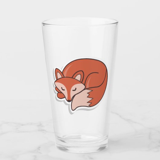 Fox Sleeping Glas (Vorderseite)