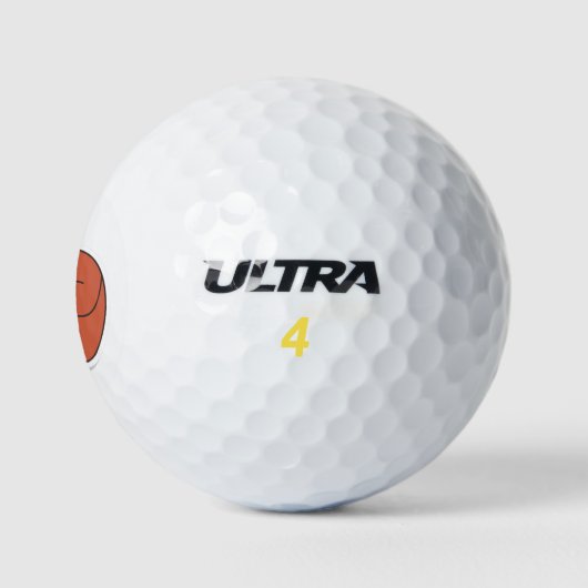 Fox Sleeping Golfball (Logo)