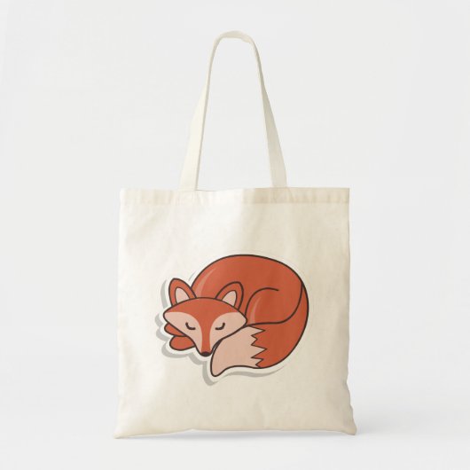 Fox Sleeping Tragetasche (Vorne)