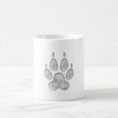 Fox Snow Print Kaffeetasse (Mittel)