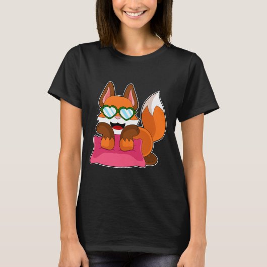 Fox-Sonnenbrille T-Shirt (Vorderseite)