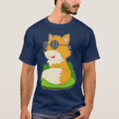 Fox-Sonnenbrille T-Shirt (Vorderseite)