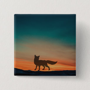 Fox-Sonnenuntergangstaste Button