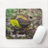 Fox Sparrow Mousepad (Mit Mouse)