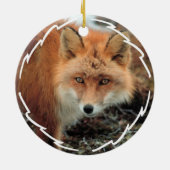 Fox-Spezies-Verzierung Keramikornament (Hinten)