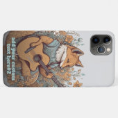 Fox spielen Gitarre Wildblume Cotattcore Custom Case-Mate iPhone Hülle (Rückseite (Horizontal))
