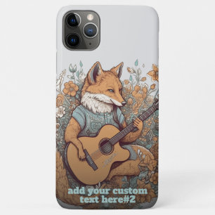 Fox spielen Gitarre Wildblume Cotattcore Custom Case-Mate iPhone Hülle