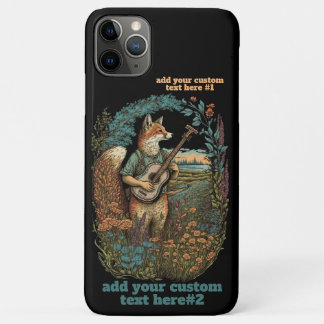 Fox spielen Gitarre Wildblume Cotattcore Custom Case-Mate iPhone Hülle