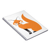 Fox Spiral Notebook Notizblock (Rechte Seite)