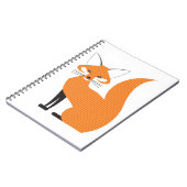 Fox Spiral Notebook Notizblock (Linke Seite)