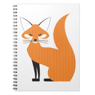 Fox Spiral Notebook Notizblock