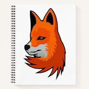 Fox Spiral Notebook Notizblock