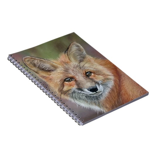 Fox-Spiralband Notizblock (Rechte Seite)