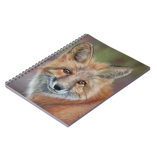 Fox-Spiralband Notizblock (Linke Seite)