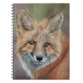 Fox-Spiralband Notizblock (Vorderseite)
