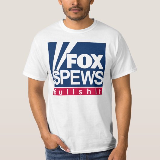 Fox spuckt T-Shirt (Vorderseite)