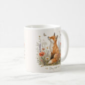 Fox Stay Wild Wildflowers Tasse (VorderseiteRechts)