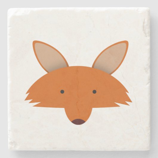 Fox Steinuntersetzer (Vorderseite)