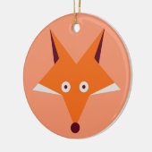 Fox-Stern Keramikornament (Links)