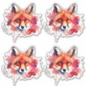 Fox Sticker (Vorderseite)