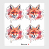Fox Sticker (Blatt)