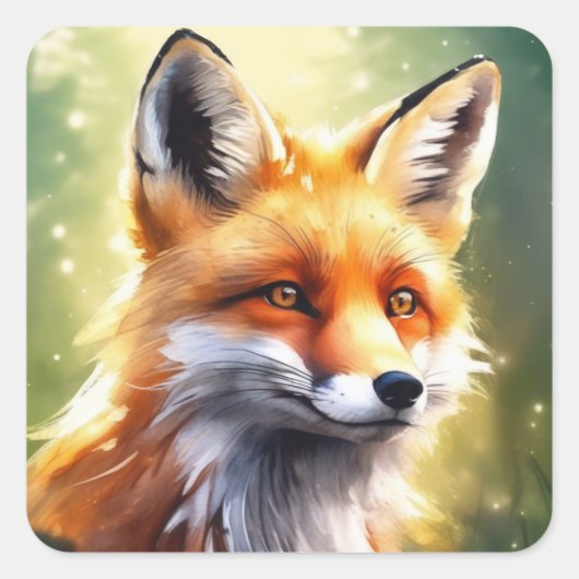 Fox Stickers (Vorderseite)