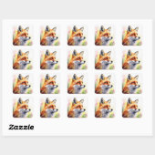 Fox Stickers (Blatt)