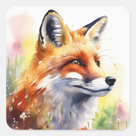 Fox Stickers (Vorderseite)