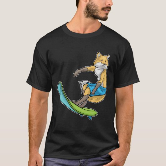Fox Surfboard T-Shirt (Vorderseite)