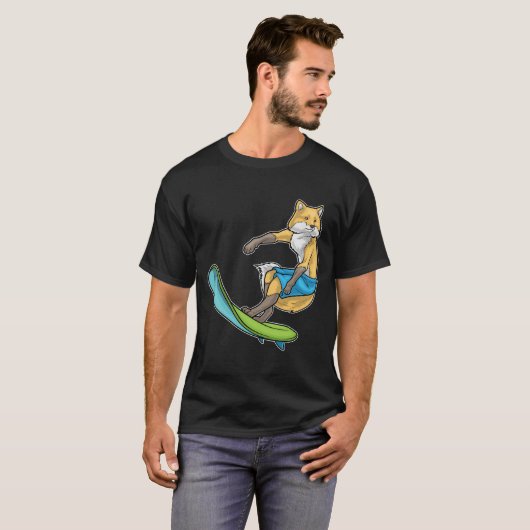 Fox Surfboard T-Shirt (Vorne ganz)