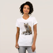 Fox-T-Shirt, foxy T-Stück, Tierkleidung T-Shirt (Vorne ganz)