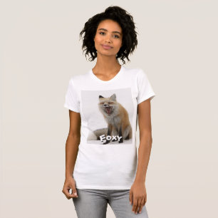 Fox-T-Shirt, foxy T-Stück, Tierkleidung T-Shirt