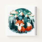 Fox Tales at Sunset - Ein gemütlicher Wüstentraum Notizblock (Rückseite)
