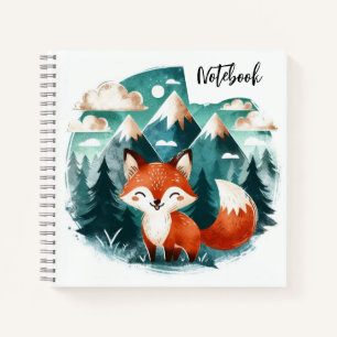 Fox Tales at Sunset - Ein gemütlicher Wüstentraum Notizblock