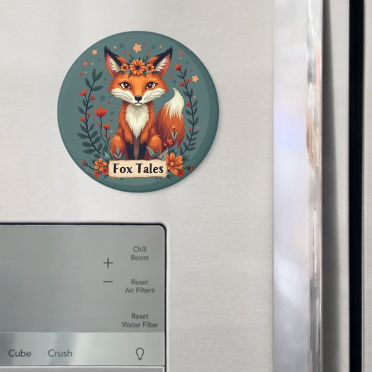Fox Tales Boho Woodland Animal Magnet (In Situ (Kühlschrank))