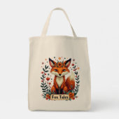 Fox Tales Boho Woodland Animal Tragetasche (Rückseite)