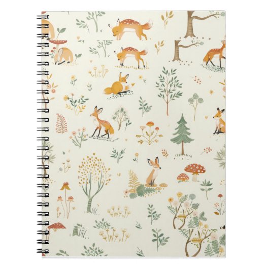 "Fox Tales Notebook" Notizblock (Vorderseite)