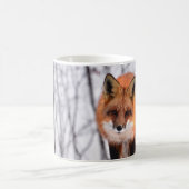 fox Tasse, Fuchskaffee-Tasse, Winterfuchsgeschenk Kaffeetasse (Mittel)