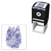 Fox, Taube und Blume Permastempel (Beispiel)