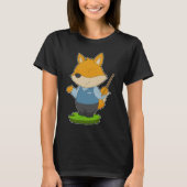 Fox Teacher Pointer T-Shirt (Vorderseite)