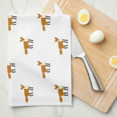 Fox TeaTowels Teetuch Geschirrtuch (Viertel Falte)
