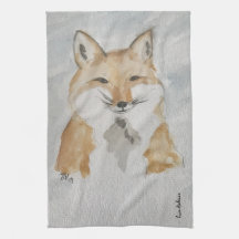 Fox Tee Handtuch