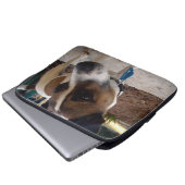 Fox Terrier Attraction,_ Laptopschutzhülle (Vorne Knopf)