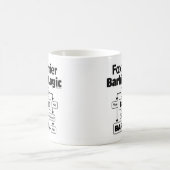 Fox Terrier Barking Logic Kaffeetasse (Mittel)