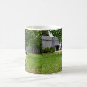 Fox Terrier, der in einen Baum sprang, Kaffeetasse (Mittel)