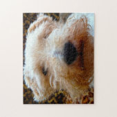 Fox Terrier Dog. Puzzle (Vertikal)